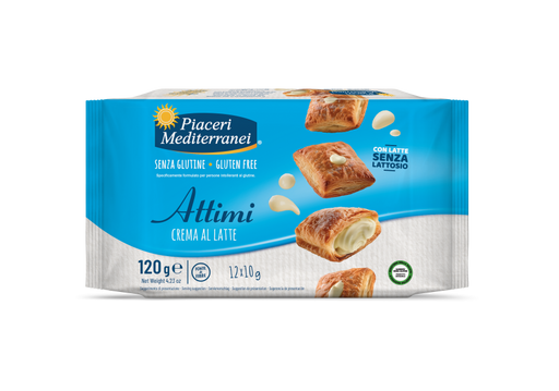 Attimi Crema al Latte 120g - Piaceri
Ob zu Hause, im Büro oder unterwegs: Attimi Crema al Latte ist der perfekte Snack für alle, die sich zwischendurch einen cremigen Augenblick voller Süße gönnen möchten.