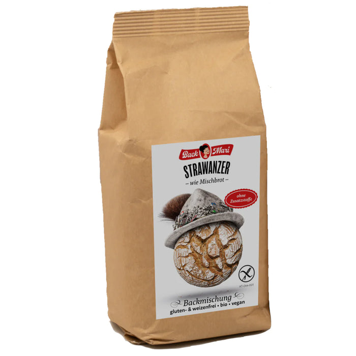 "Strawanzer" Backmischung Mischbrot 350g - Backmari Bio