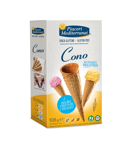 Cono Gelato 108g - Piaceri
Die perfekte Ergänzung zu Ihrem Lieblingseis: Unsere duftenden, knusprigen Waffeln im praktischen 6er-Pack sorgen für puren Genuss.