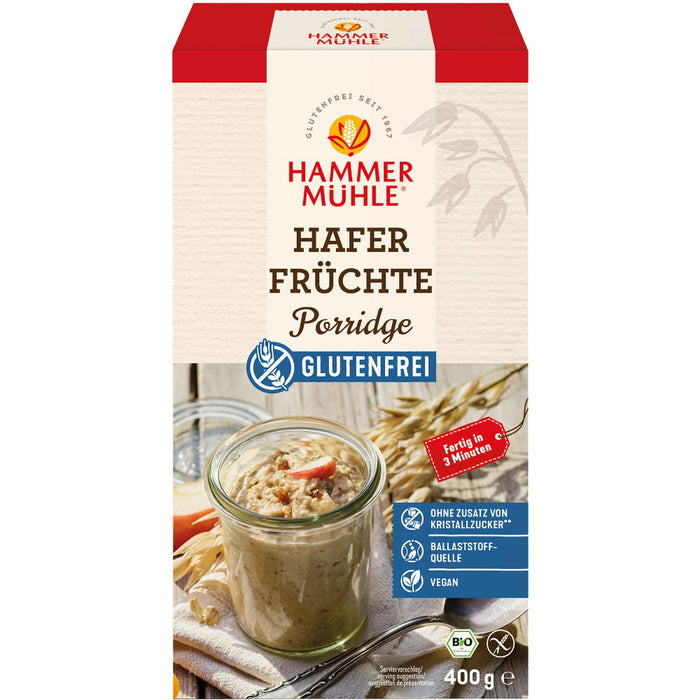 Hafer Früchte Porridge 400g- Hammermühle Bio