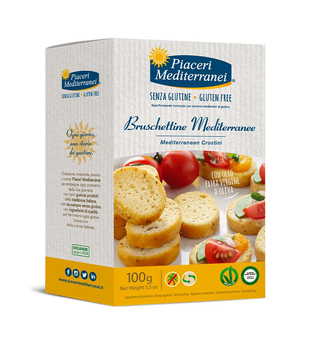 Bruschetta Mediterran 100g - Piaceri Mediterranei