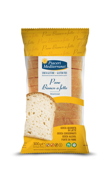 Pane Bianco a fette 300g- Piaceri Mediterranei