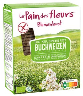 Buchweizenschnitten 150g - Blumenbrot bio