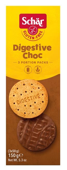 Digestive Choc 150g - Schär