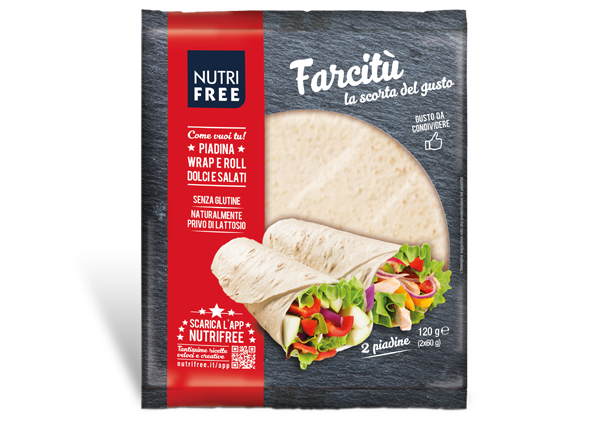 Farcitu Wrap 120g - Nutri Free
Farcitu Wrap von Nutrifree. Glutenfreie Backware zum Fertigbacken.