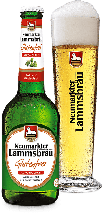 Lammsbräu Bio glf./alkoholfrei Bier 9 x 330ml inkl Versandkarton
Aus eigenem Gerstenmalz gebraut, überzeugt das Glutenfrei Alkoholfrei mit echtem Biergeschmack, milder Hopfenbittere und abgerundeter Malznote.