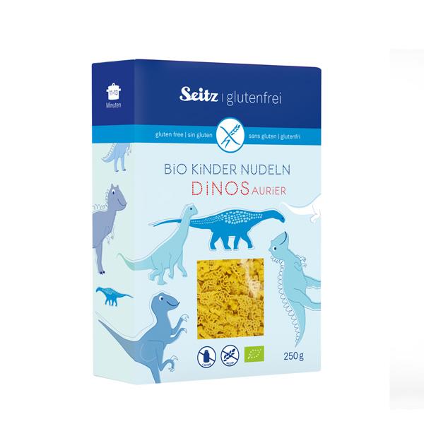 Dinosaurier Kindernudeln 250g - Seitz BIO