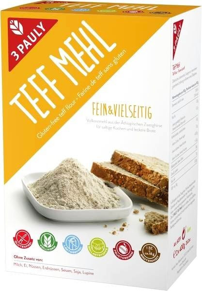 Teffmehl 800g - 3 Pauly