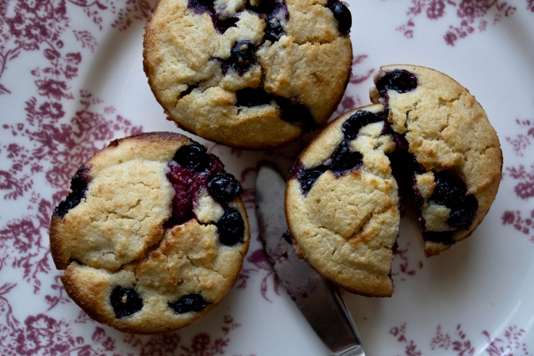 Blaubeer-Muffins glutenfrei