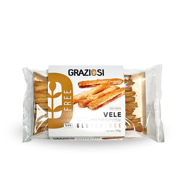 Le Vele (Blätterteiggebäck mit Sesam) - 110g - Graziosi