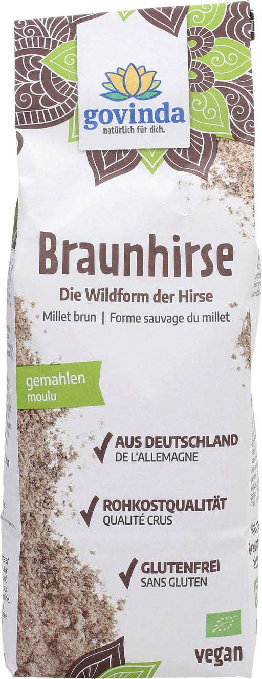 Braunhirse gemahlen 500g- Govinda Bio