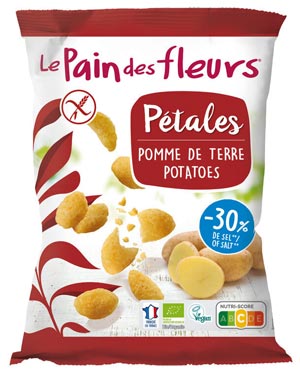 Gepuffte Chips aus Kartoffeln 75g- Blumenbrot Bio