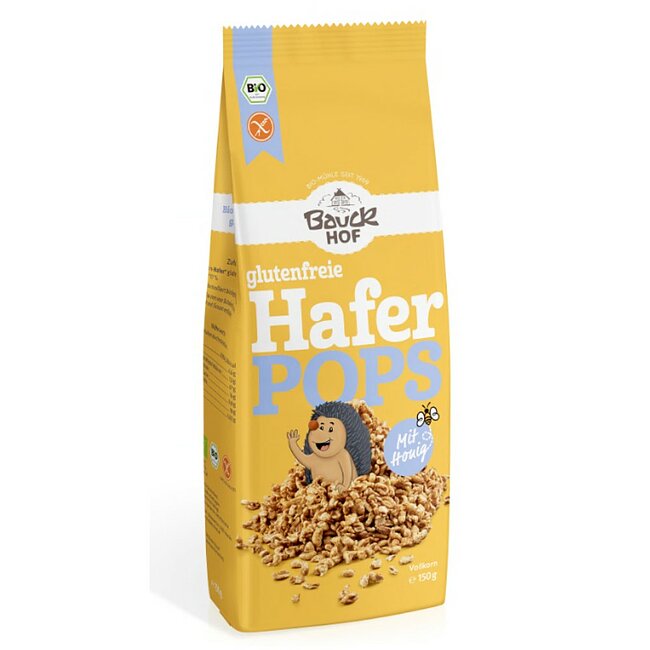 Haferpops mit Honig  150g - Bauckhof Bio
