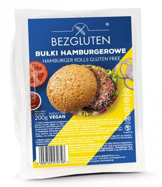 Hamburger Brötchen 200g- Bezgluten