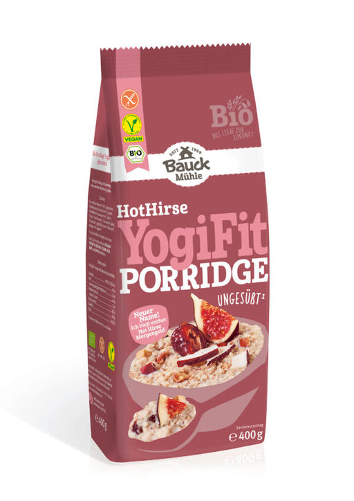 Hot Hirse Yogi Fit -vorher Morgengold 400g- Bauckhof bio

Bio Hot Hirse Yogi Fit - vormals Morgengold von Bauckhof. Glutenfreier Hirse-Buchweizenbrei ist ein Frühstücksbrei, der sich einfach und schnell zubereiten lässt.