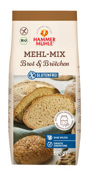 Mehl-Mix Brot & Brötchen 500g - Hammermühle

Perfekt für alle Backideen, bei denen du deiner Kreativität freien Lauf lassen willst!