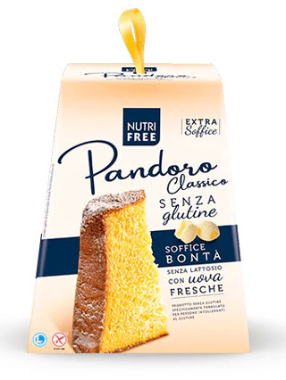 Pandoro Classic 600g- Nutri Free

Der gluten-&nbsp;und&nbsp;laktosefreie&nbsp;Pandoro ist ein weicher, duftender Kuchen mit einem zarten Buttergeschmack.