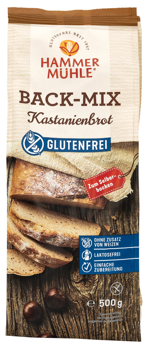 Back-Mix Kastanienbrot 500g - Hammermühle