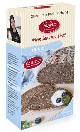 Backmischung Dunkel 400g - Tanjas glutenfrei

Glutenfreie Brotbackmischung Dunkel von Tanja glutenfrei. Einzigartig aromatisch, herrlich geschmackvoll und vollgepackt mit gesunden Saaten und Ballaststoffen! 