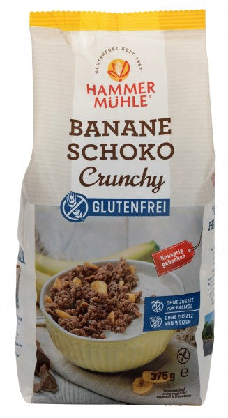Banane Schoko Crunch 375g - Hammermühle