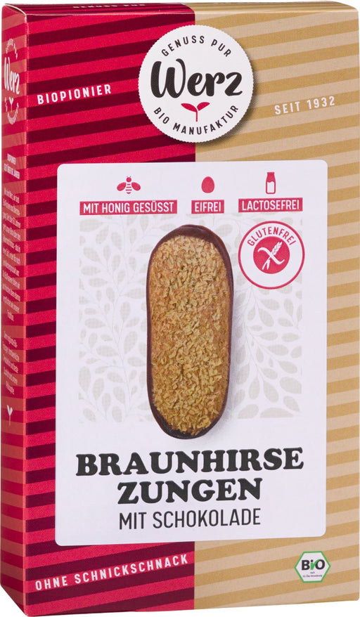 Braunhirse Zungen-werden zu Braunhirse Taler ;) 150g - Werz Bio

Die glutenfreie Leckerei enthält feinsten Bienenhonig und erhält dadurch eine angenehme und natürliche Süße