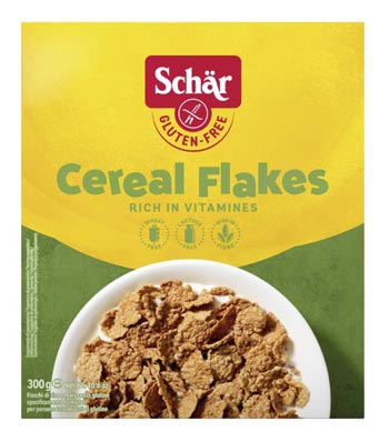 Cereal Flakes 300g - Schär

Cereal Flakes von Dr. Schär sind glutenfreie und laktosefreie Cornflakes mit Ballaststoffen und vielen Vitaminen. Leckere Getreideflakes für den perfekten Start in den Tag.
