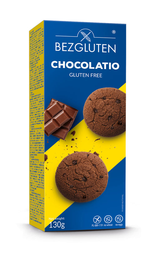 Chocolatio Schokokekse 130g- Bezgluten