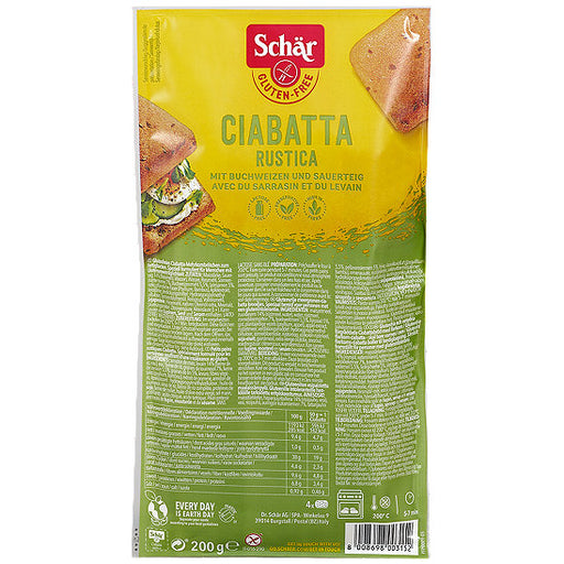 Ciabatta Rustica 200g  - Schär
