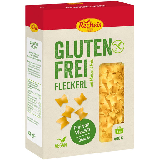 Fleckerl 400g - Recheis

Auch ihr voller Geschmack und der gute Biss machen diese Nudeln zu einer weizenfreien Abwechslung.