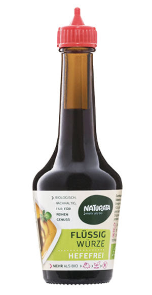 Flüssigwürze, hefefrei, 90ml Flasche - Naturata Bio