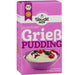 Grießpudding 130g  - Bauckhof Bio

Glutenfreier Grießpudding von Bauckhof. Der Grießpudding ist kinderleicht in 5 Minuten zubereitet. Sie können den glutenfreien Grießpudding auch wahlweise mit Soja-, Hafer-, oder Reismilch herstellen.