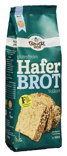 Haferbrot Vollkorn 500g - Bauckhof Bio
