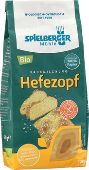 Hefezopf Backmischung 500g - Spielberger Bio

Backmischung für einen köstlichen und glutenfreien Hefezopf der deutschen Marke Spielbergermühle. 
