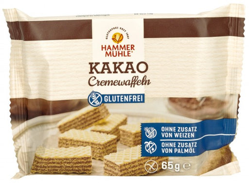 Kakao Creme Waffeln 65g  - Hammermühle