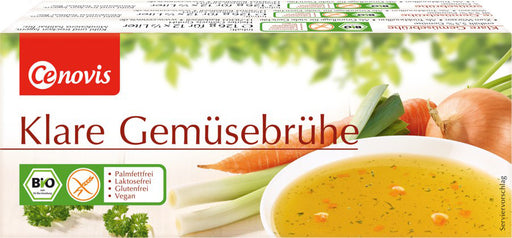 Klare Gemüsebrühe 12 Würfel  126g- Cenovis bio