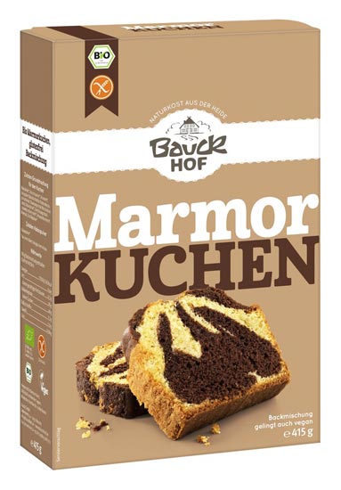Marmorkuchen Backmischung 415g- Bauckhof Bio