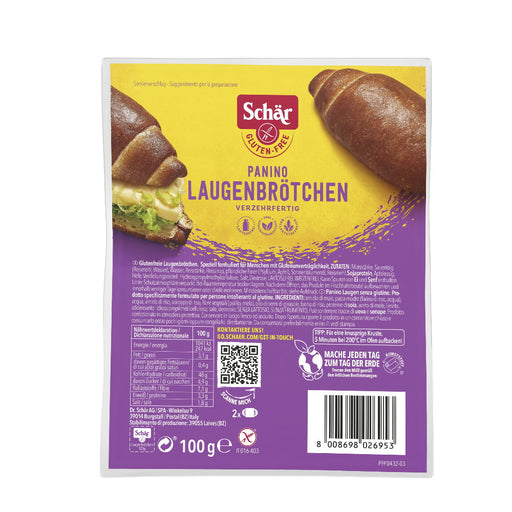 Panino Laugenbrötchen 100g- Schär