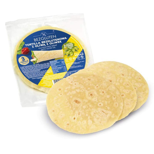 Tortillas mit Olivenöl 180g - Bezgluten